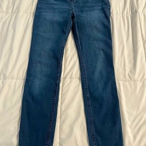 ABERCROMBIE KIDS DARK BLUE SKINNY JEGGINGS